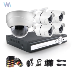 8CH 5 In 1 AHD DVR 3000TVL 1080P 2.8-8MM PTZ Outdoor CCTV Security Camera System
