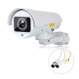 4in1 2MP 1/3 Inch CMOS H.264 CCTV 1080P HD IP66 4X Zoom IR Bullet PTZ Camera
